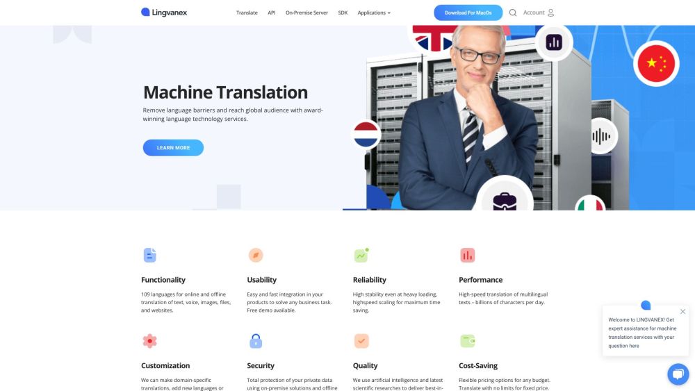 Lingvanex: Text, Voice, Picture & Document Translation