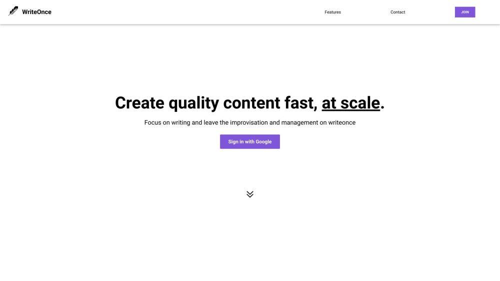 WriteOnce: AI Content Tool for Blogs, Twitter, LinkedIn