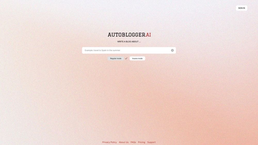 Autoblogger.ai: AI Blog Writing & Content Automation Tool