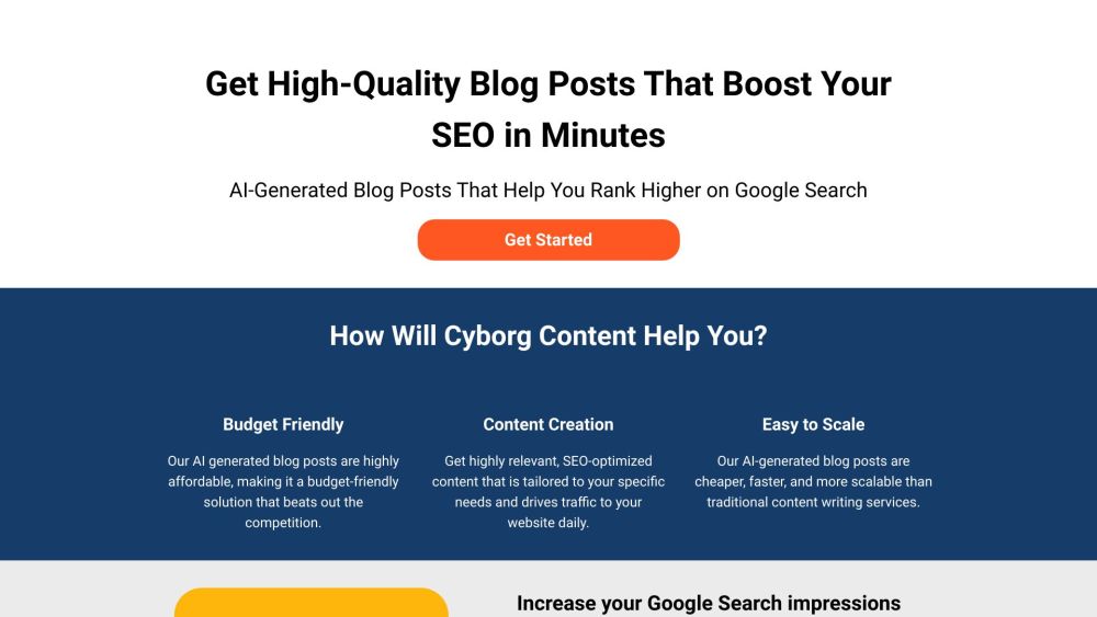 Cyborg Content: AI-Powered Blogs for Top SEO Results