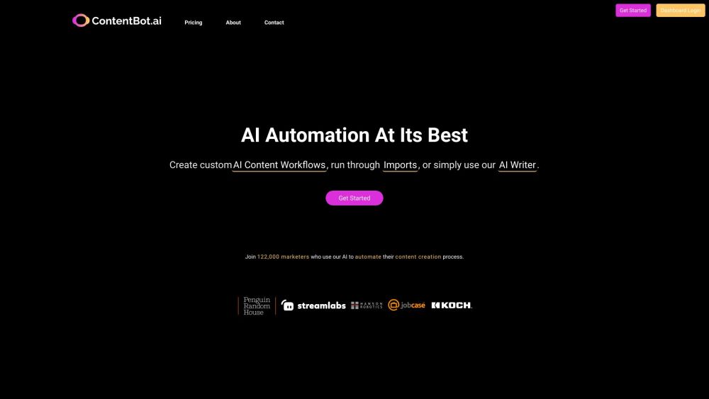 ContentBot: AI Workflow, AI Writer, Importer Tool