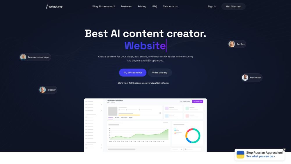 Writechamp: AI-Powered, Fast SEO Content Tool