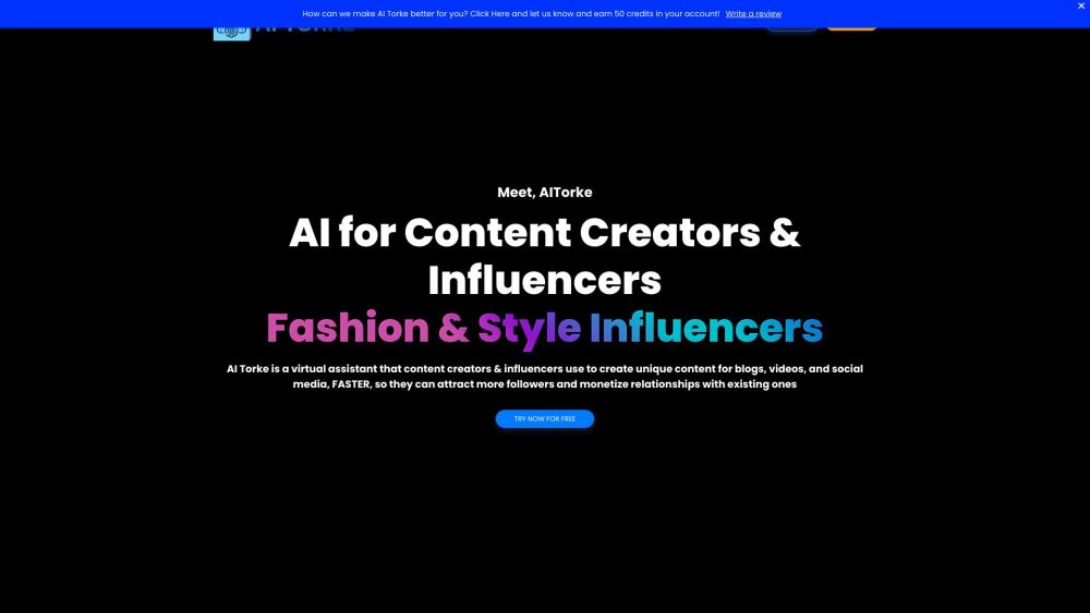 AI Torke: Create Unique Content & Engage Followers Fast