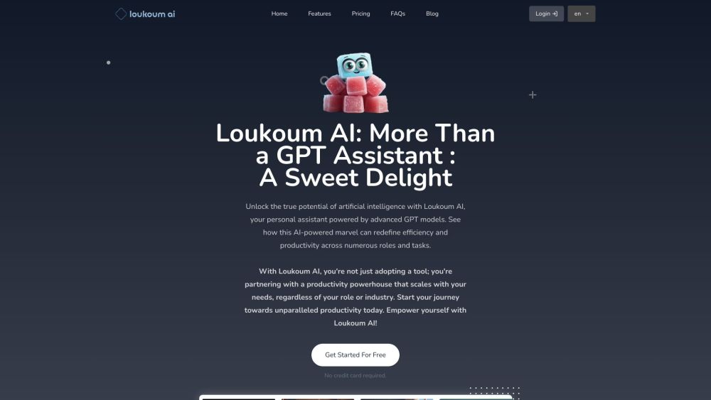 Loukoum AI: GPT-Powered Assistant for Productivity Boost