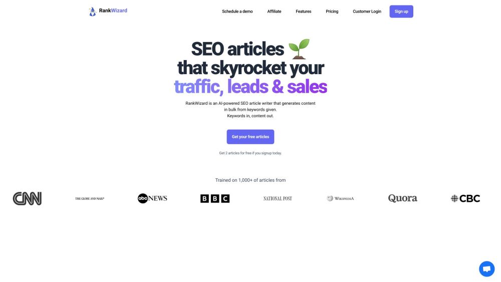 RankWizard: Generate SEO Content & SERP Analysis Fast