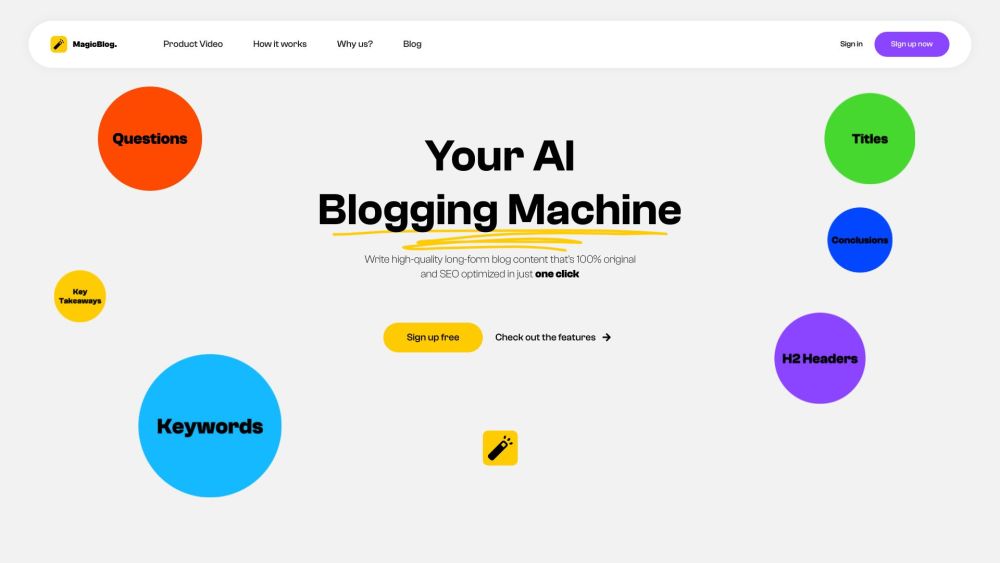 MagicBlog: AI Blog Post Creator for Google Ranking Boost