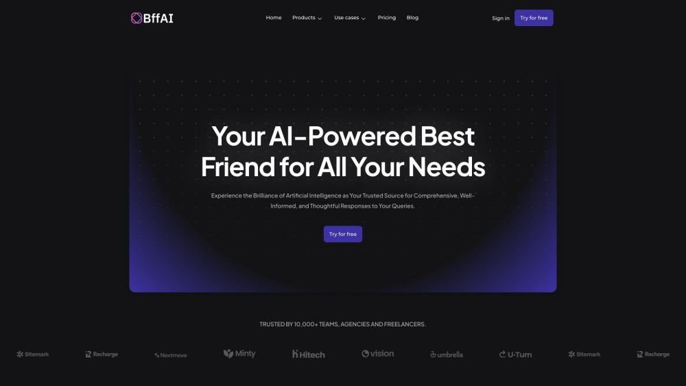 BFF AI: Creativity & Productivity Tools in One AI