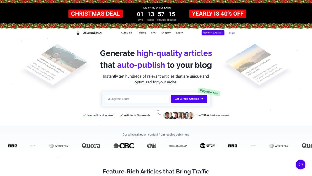 Journalist AI : Leading AI Article Generator For Content Creation