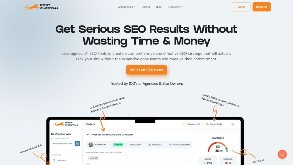 Post Cheetah: AI Tools for Easy, Effective SEO Optimization