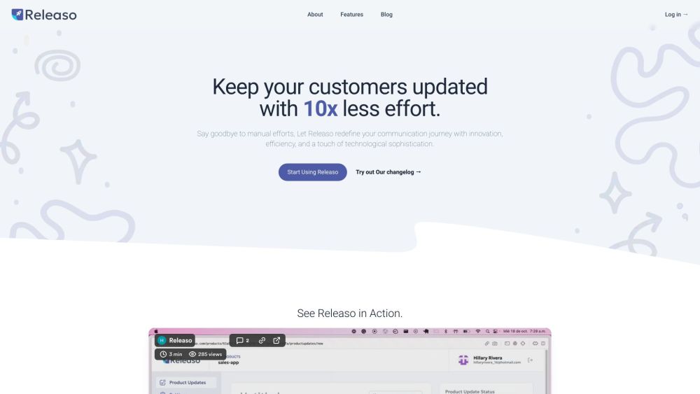 Releaso: Streamline Updates & Boost Customer Engagement