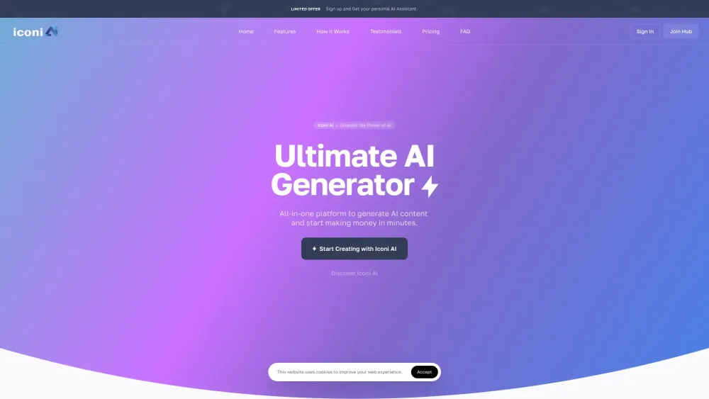 Iconi Ai: Streamline Tasks with Your AI Assistant