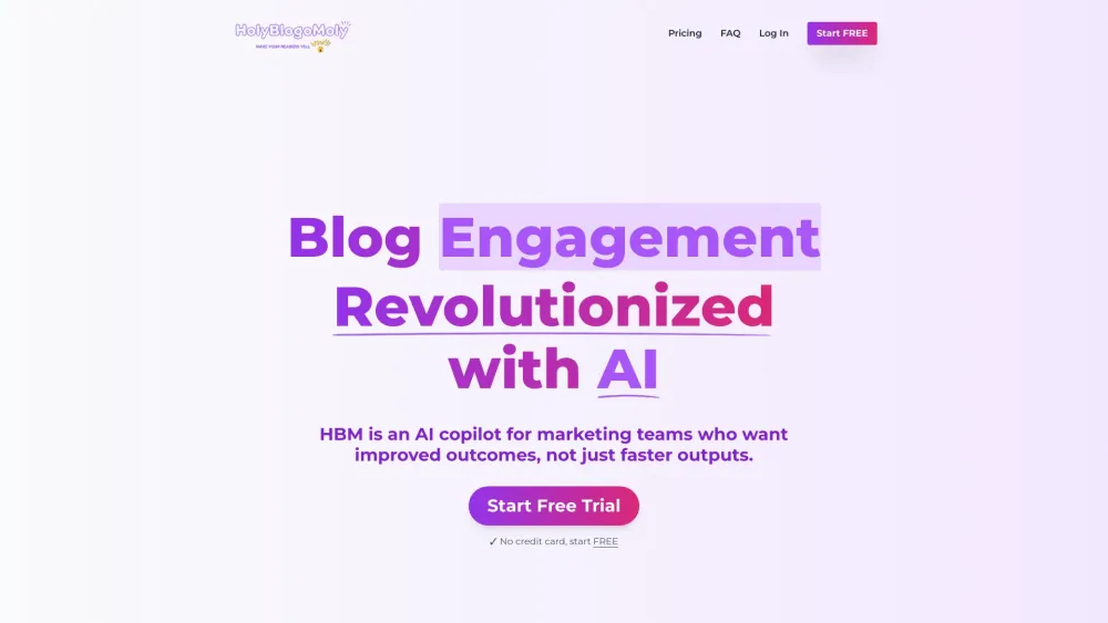 HolyBlogoMoly: Clone & Boost Writing Style for Engaging Content