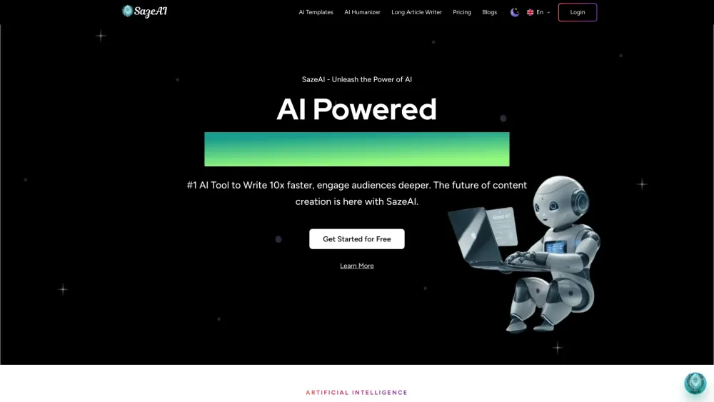 SazeAI : AI-Powered Tools for Writers & Content Creators