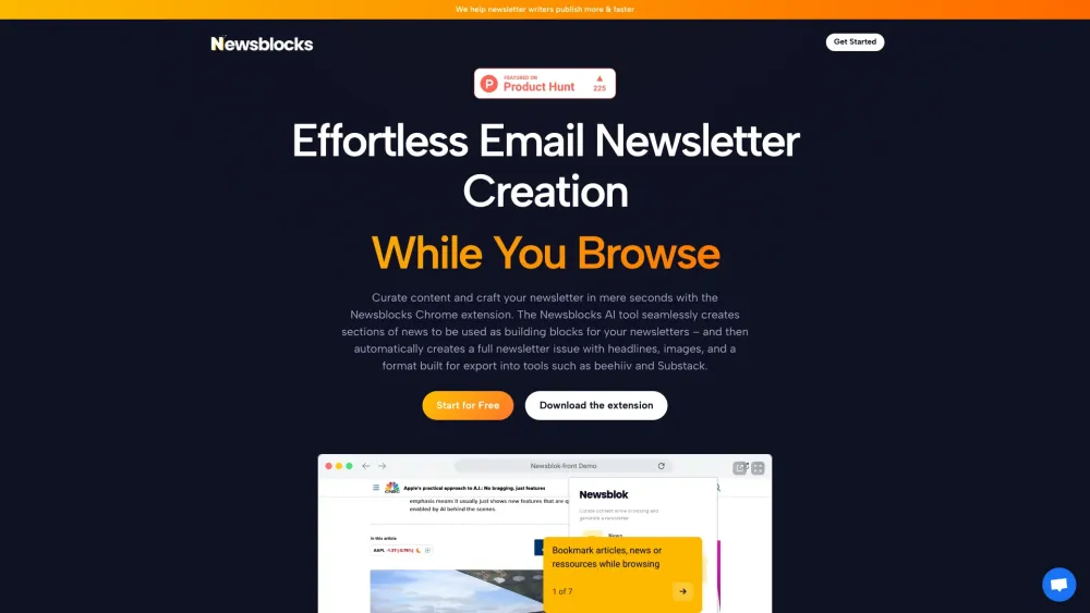 Newsblocks : Effortless Email Newsletter Creation