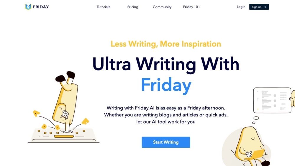 HeyFriday AI Writer: Quick, Cost-Effective Writing Aid