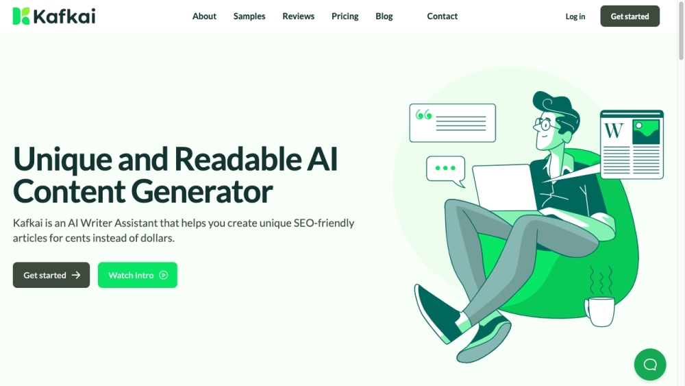 Kafkai: AI Article-Writing Tool for Marketers & SEO Specialists