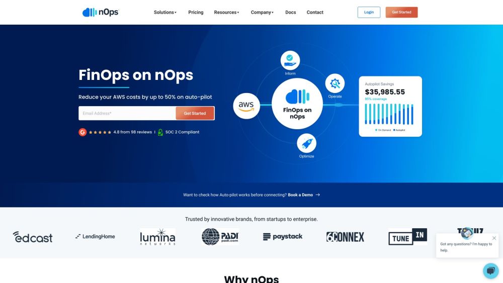 nOps: Automated FinOps Platform, Reduce AWS Costs by 50%