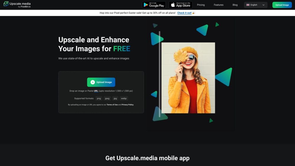 Upscale.media: AI-Powered Image Upscaler & Enhancer - 2x & 4x Size