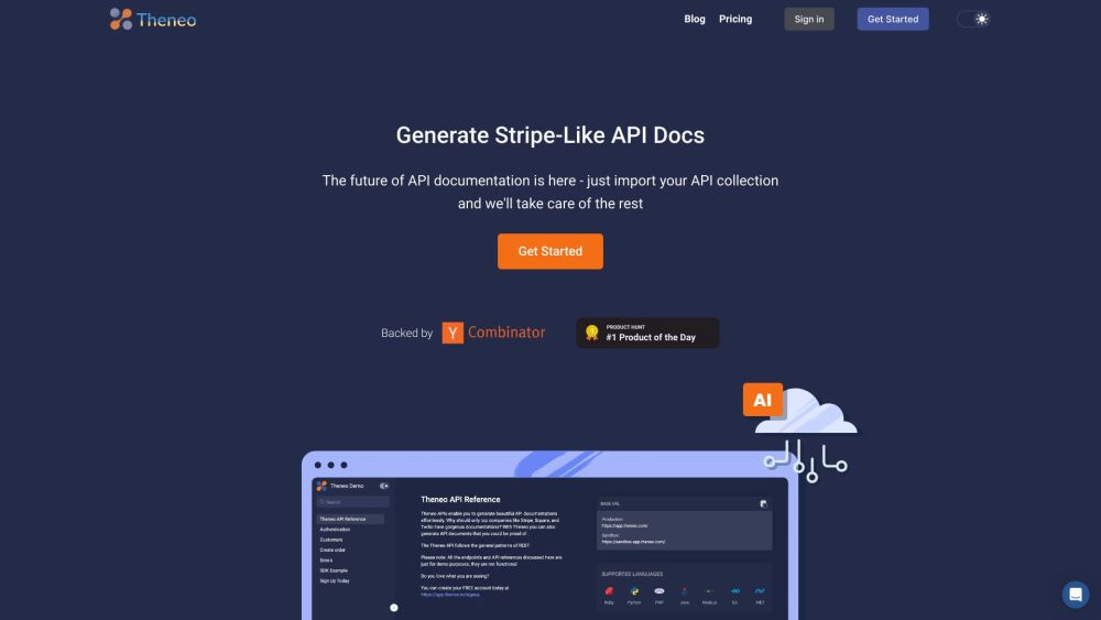 Theneo: AI-Powered API Documentation and Integration Tool