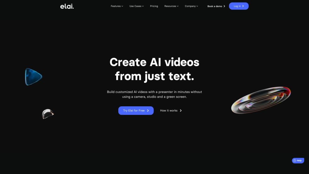 Elai.io: AI Video Generator - No Camera, Studio, or Expertise Needed