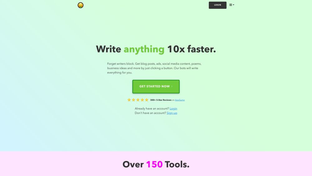 Nichesss: AI Copywriting Software - 150+ Tools for Quick, Easy Content