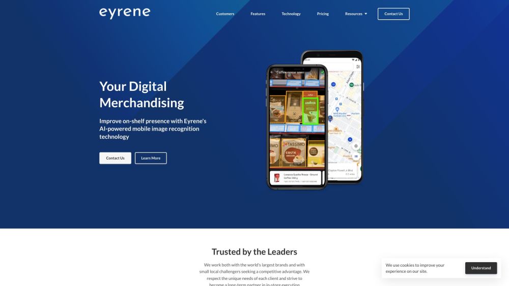 Eyrene: AI Merchandising, Real-Time Recognition, Mobile, Offline Capability