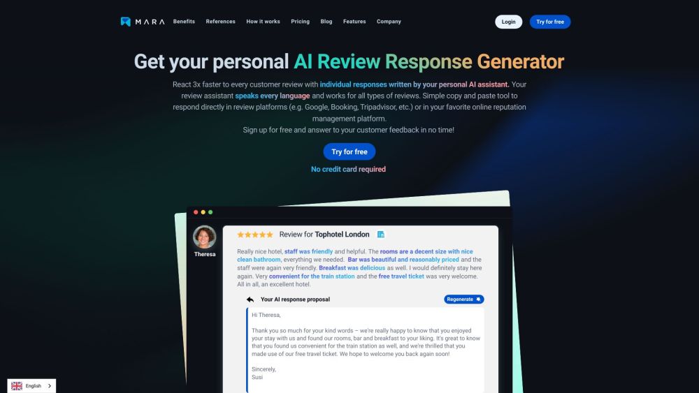 AI Review Response Generator: Swift, Personalized Business Replies