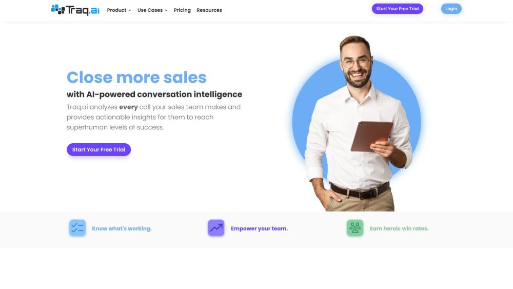 Traq.AI: AI-Driven Sales Insights, Competitor Analysis, Note-Taking