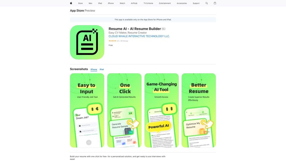 ResumeAI: Custom Resumes, Interview Prep with AI Assistance