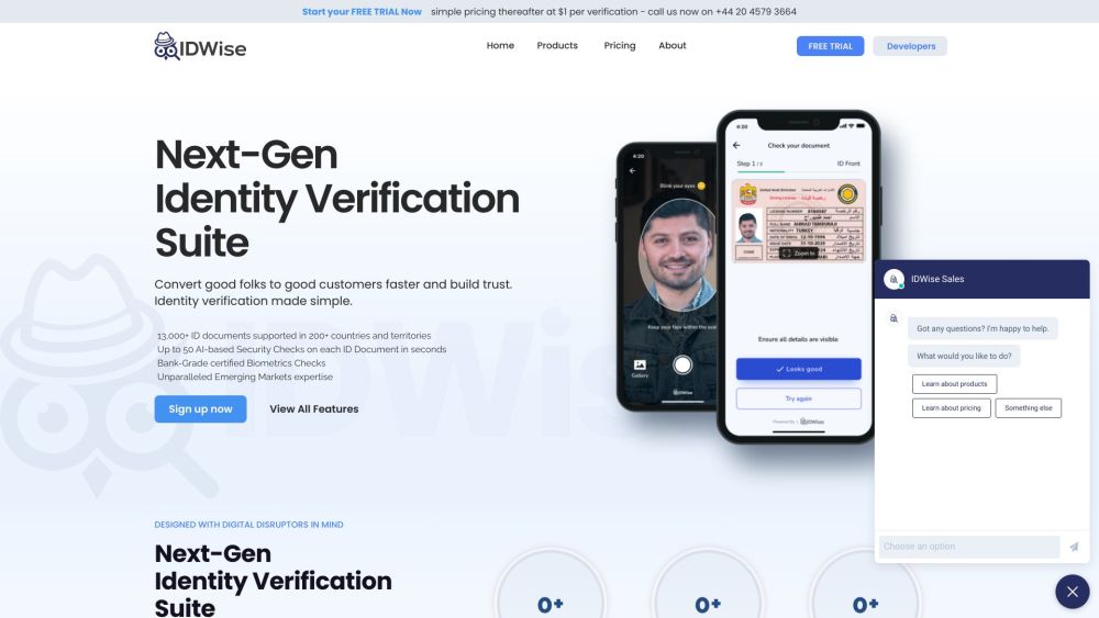 IDWise: AI Identity Verification, e-KYC, AML & Facial Recognition