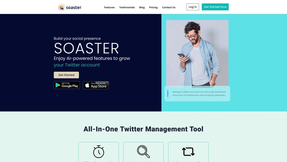 Soaster: Twitter Management, Analytics, Auto DMs, Scheduling