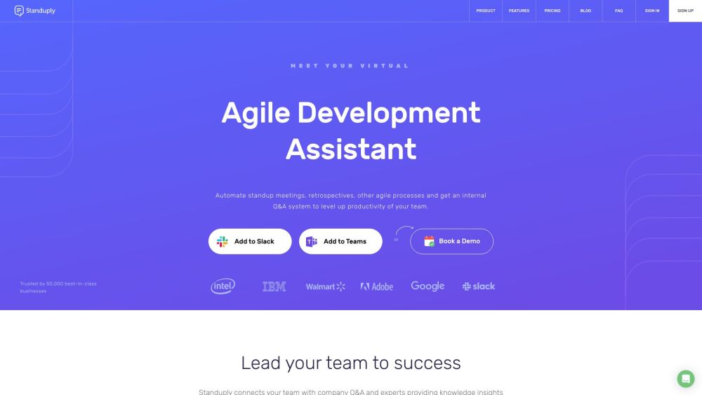 Standuply: Agile Assistant for Slack, Teams - Automate HR & Meetings