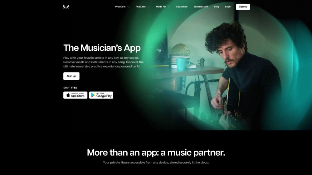 Moises App: AI Music Practice, Track Mastering & Remixing