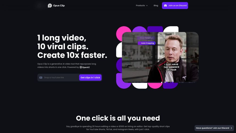 Opus Clip: AI Video Tool for Viral Social Media Content