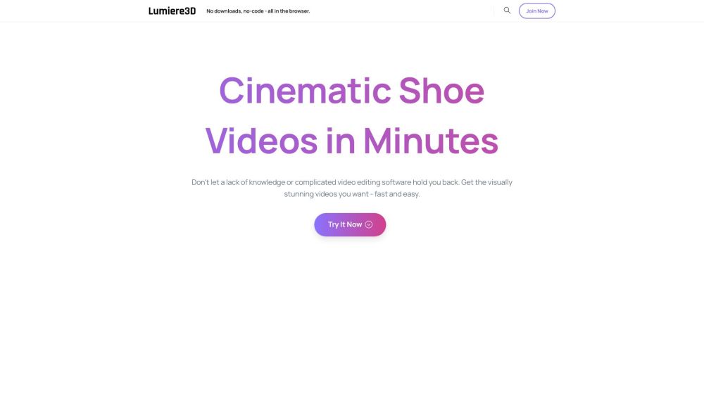 Lumiere3D: Browser-Based 3D Video Editor for Brand Presence