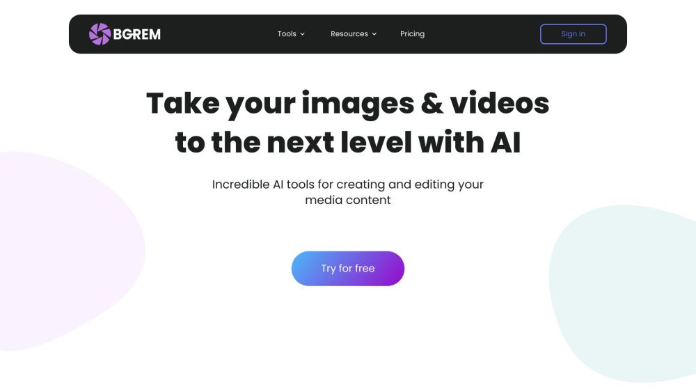 BgRem: AI Image Editing, Background Removal, Photo to Painting