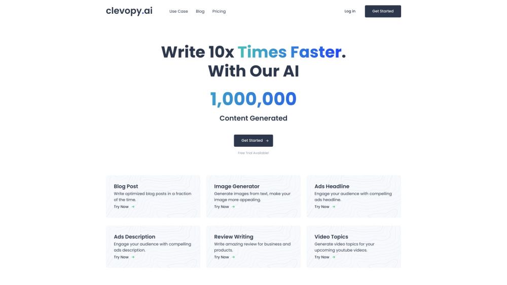 ClevopyAI: AI Writing, Ad Copy, Content & Image Gen