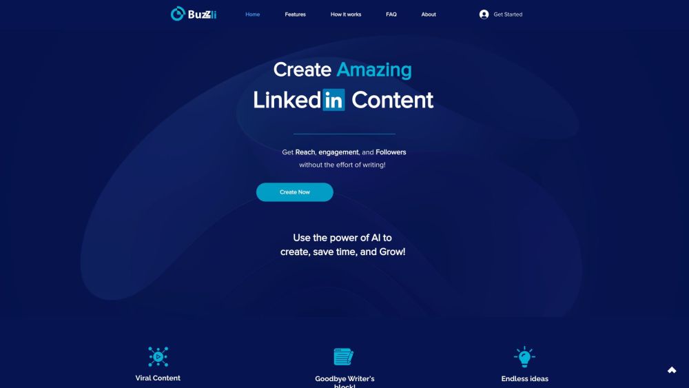 Buzzli: AI LinkedIn Assistant, Content Generation, SEO Writing Tools