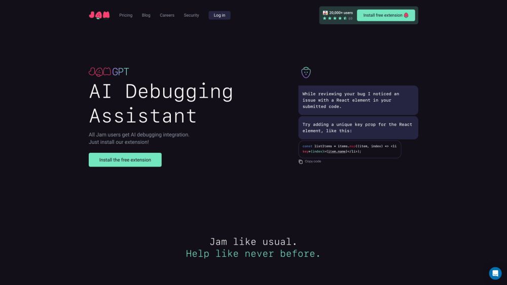 Jam: Efficient Bug Reporting Tool with Screenshot Feature