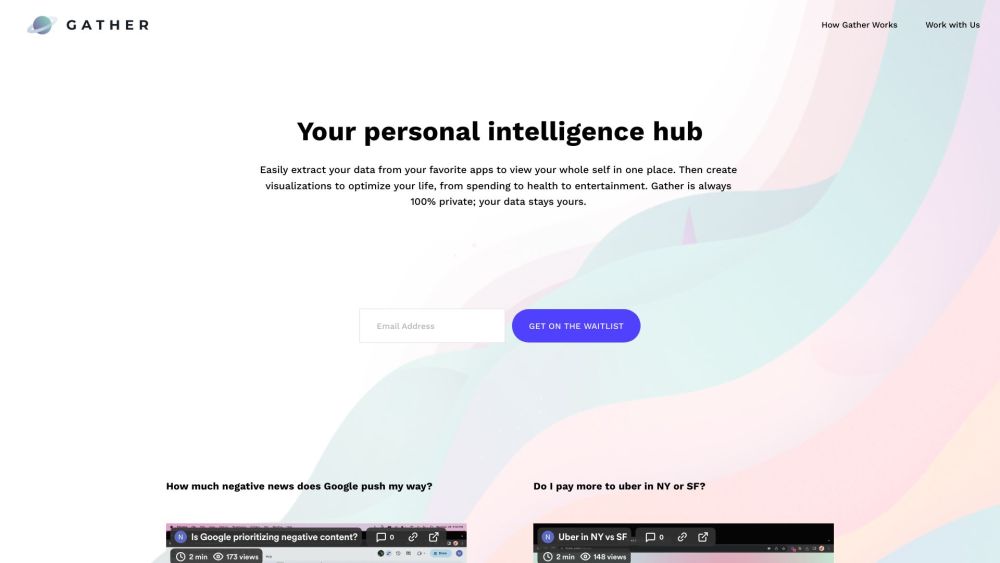 Gather: Secure, Private Agent for Easy Data Access and Management