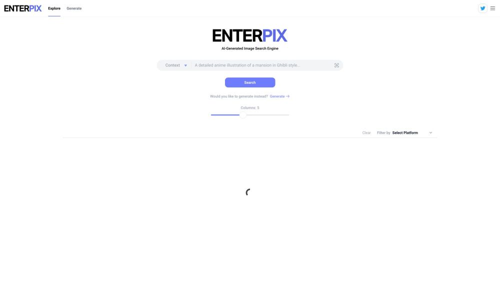 Enterpix: AI Art Search, Creative Hub for Midjourney, DALL·E, Stable-diffusion