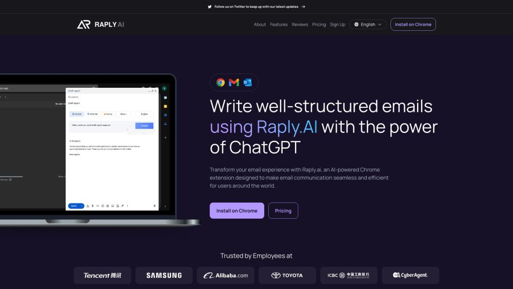 Raply.AI: Smart Email Replies, Summarization & Multilingual Support