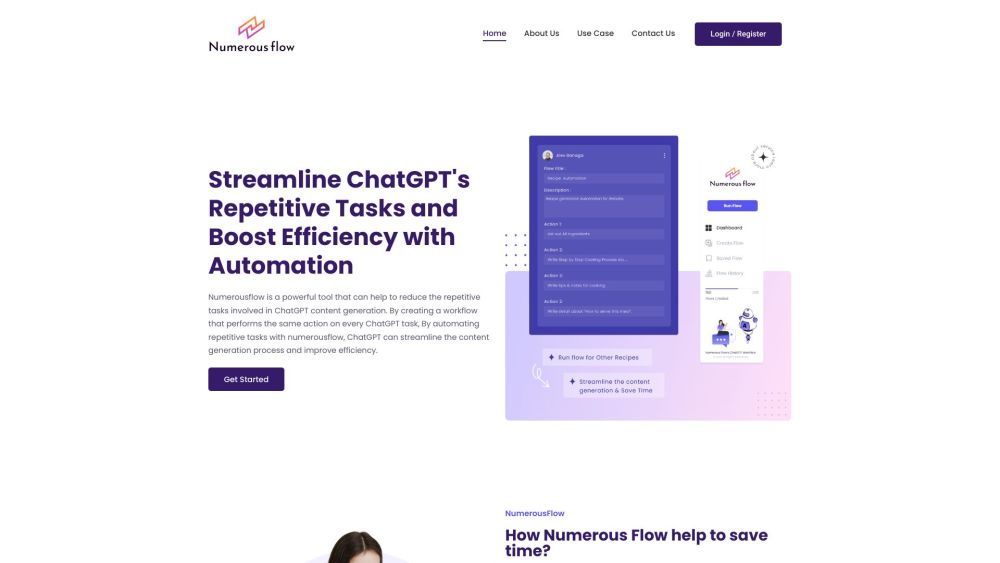 Numerousflow: Automation Tool for Streamlined ChatGPT Content Tasks