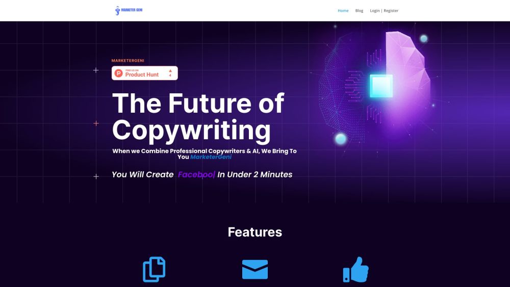 MarketerGeni: AI Tool for Engaging, Hassle-Free Content