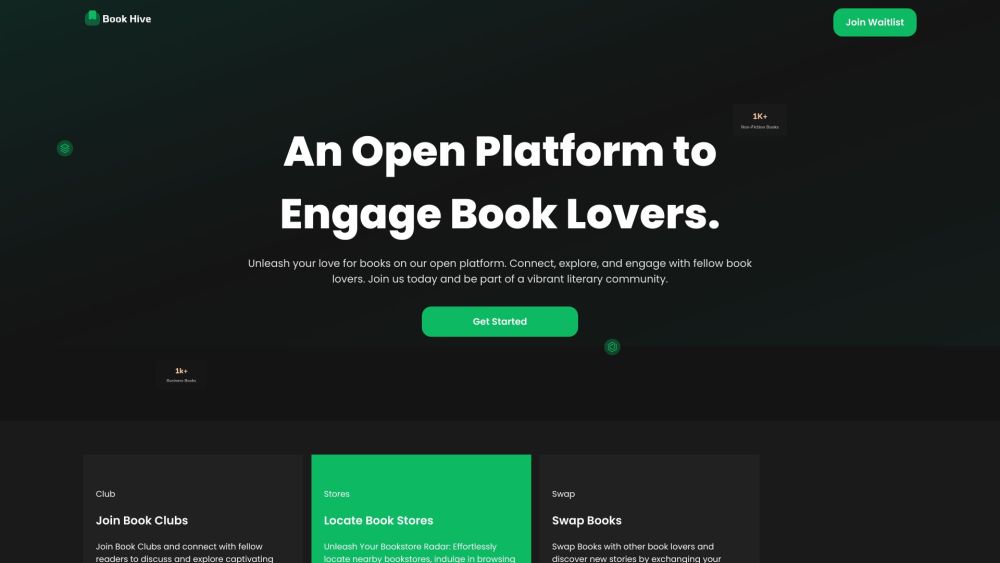 Bookhive: Connect, Swap, Join Clubs, Find Stores, Curated Recs