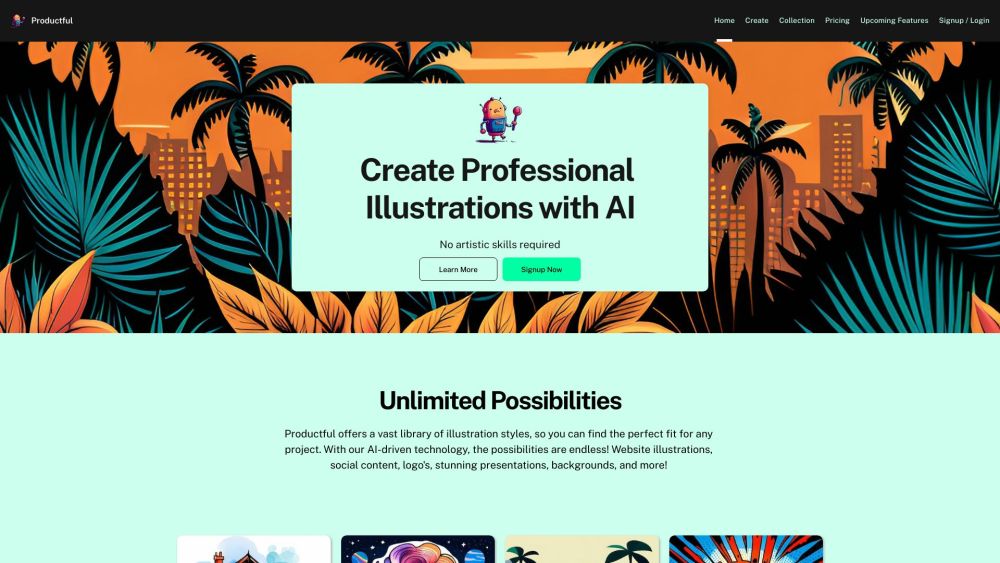 Productful: Simplify Ideas with Beautiful, Eye-Catching Illustrations