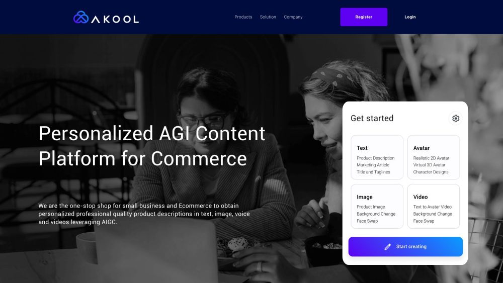 Akool AGI Content Platform: AI-Powered Product Description Tool