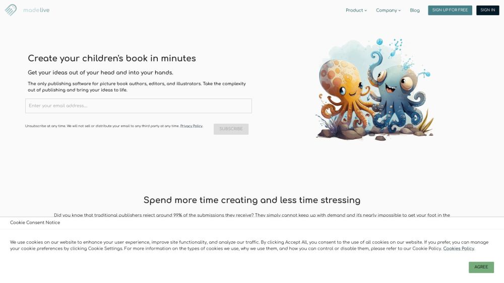 Made Live: Create, Publish & Share Your Perfect Children's Book