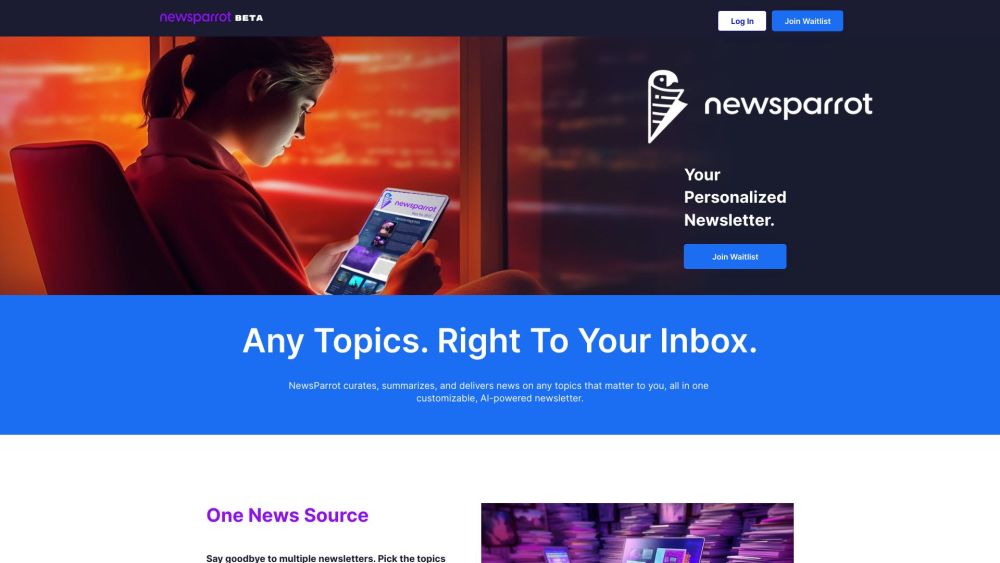 NewsParrot: Customizable Newsletters for Engaging User Interests