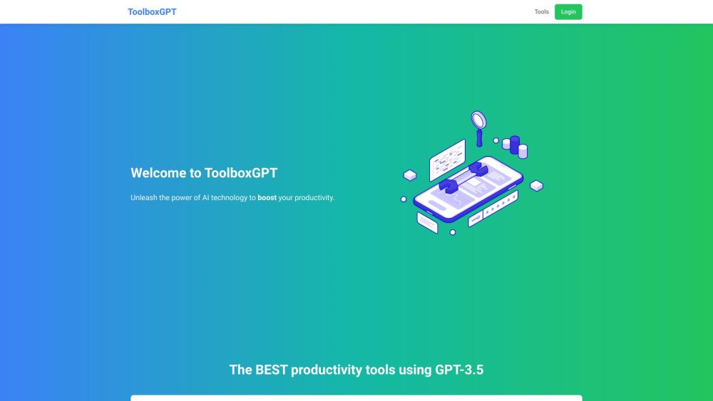 ToolboxGPT: AI Job Search, Content Creation, Productivity